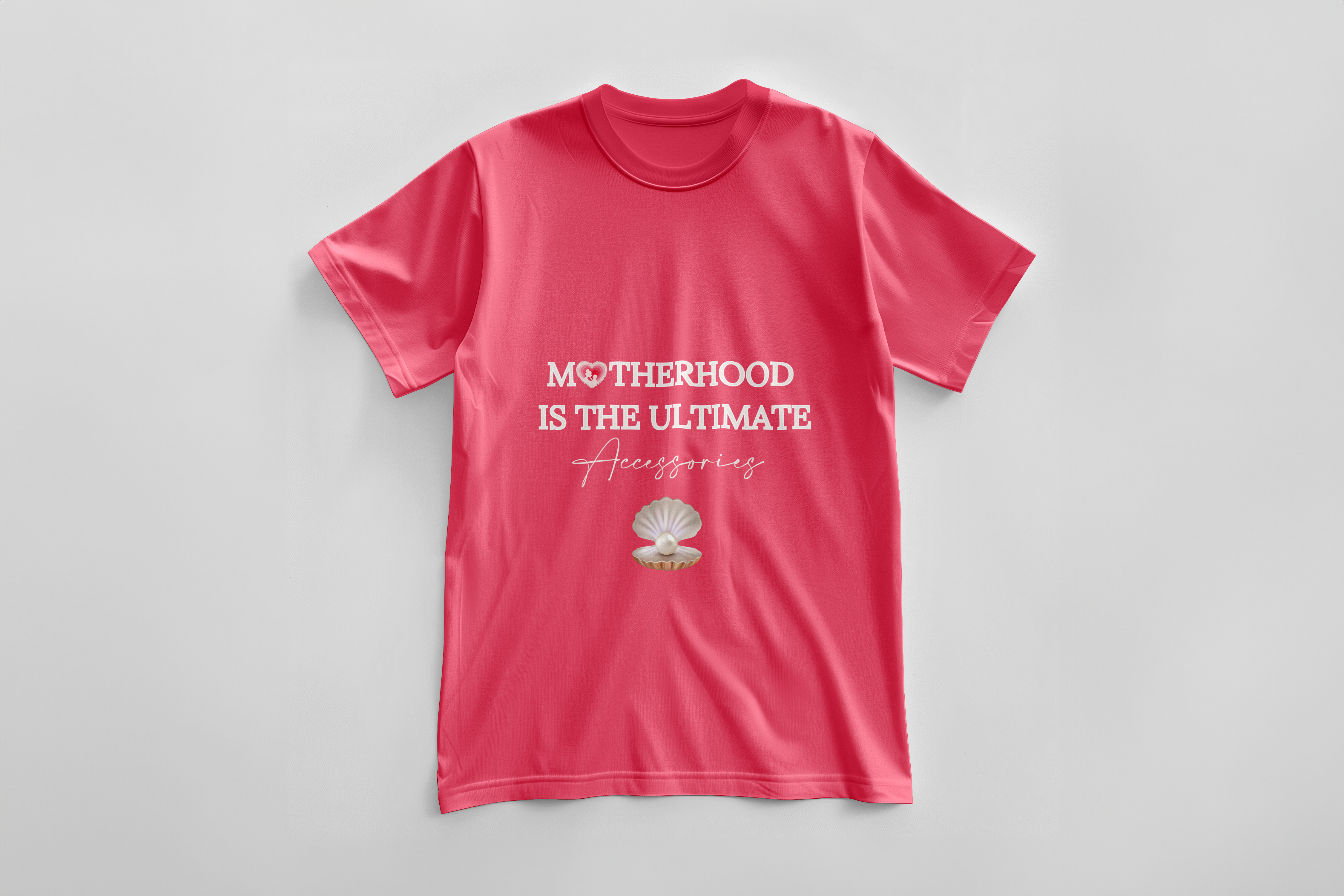 Pearls of Motherhood Quote T-Shirt