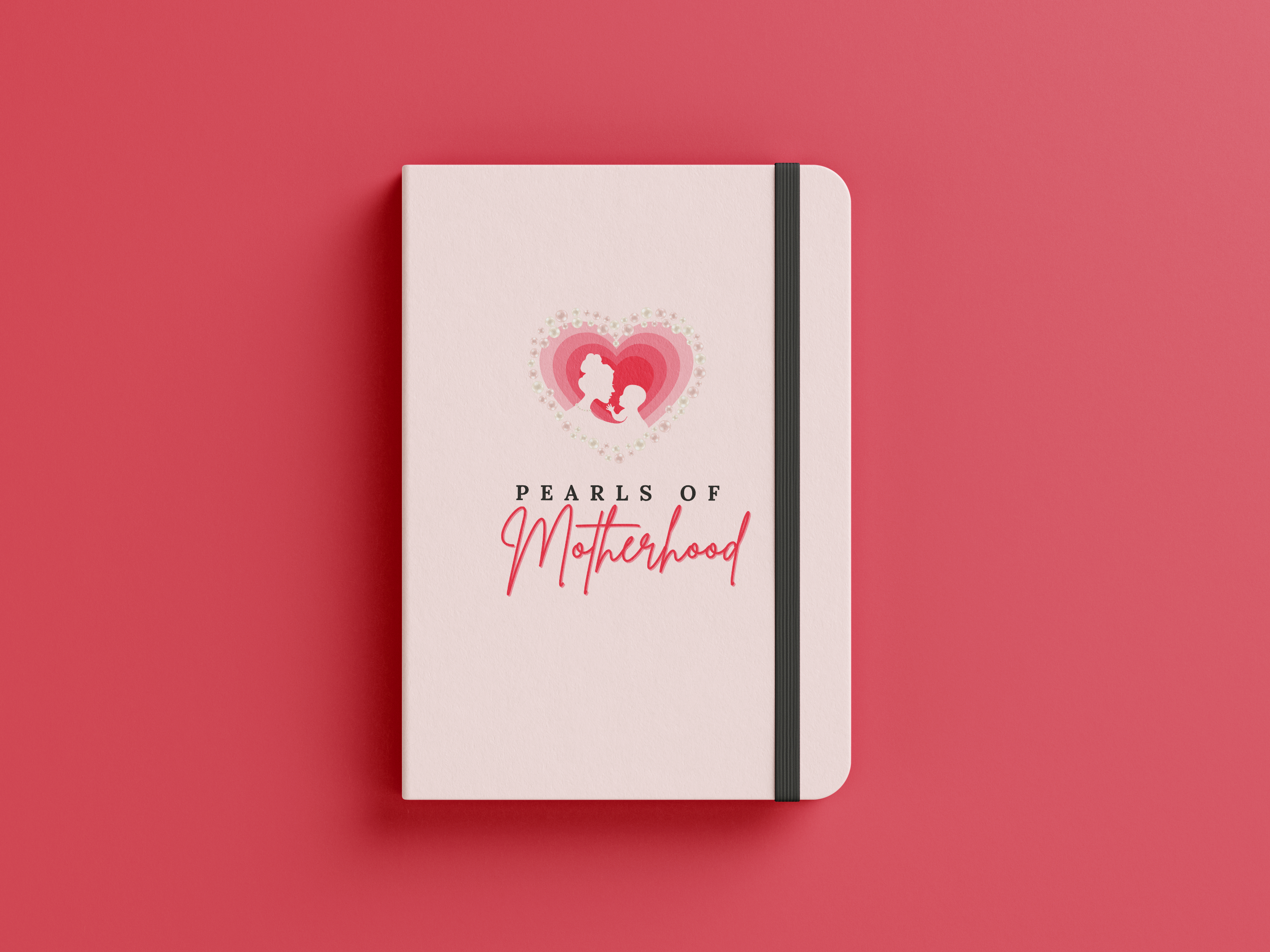 Pearls of Motherhood Notebook (White)